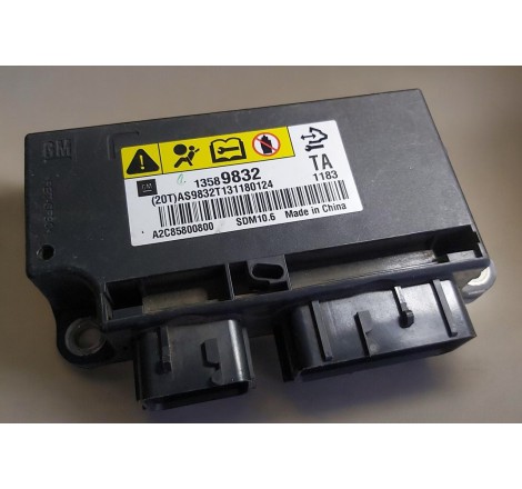 Modulo Airbag Cajetin Chevrolet Sonic 13589832