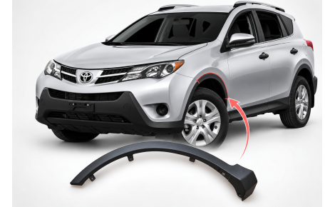 Moldura Tapabarro Delantera Izquierda Toyota Rav 4 2013-2015